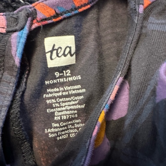 Tea Collection Colorful Patterned Rompers - Picture 4 of 4